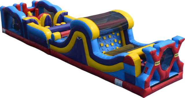 46' Extreme X Inflatable Obstacle Course
